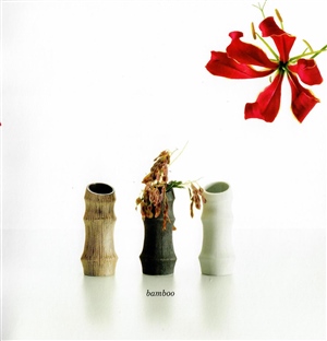 Vase Bamboo 3er Set